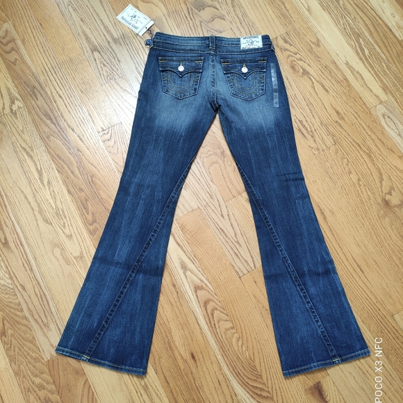 NWT True Religion Jeans flare flap 29x33